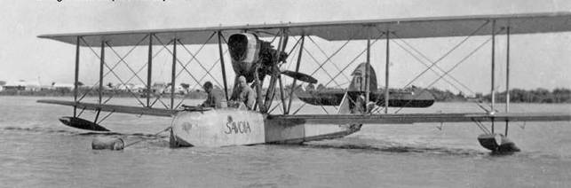 A plane on the water
AI-generated content may be incorrect.