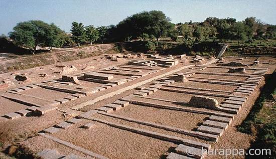 Harappa granary